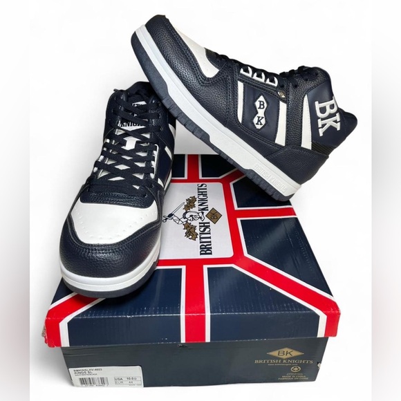 British Knights Other - British Knights KINGS SL Series Navy White Black Sneakers - Brand New